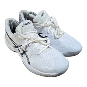 ASICS Men's Gel-Game 9 Tennis Shoes Size 9 White/Black